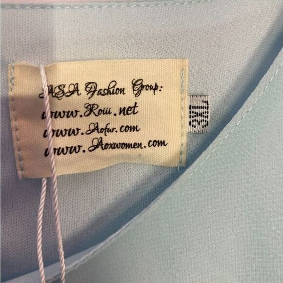 NWT Aofur Boho Chiffon Mini Dress, Cold Shoulder Crochet Lace Tunic - Picture 8 of 11